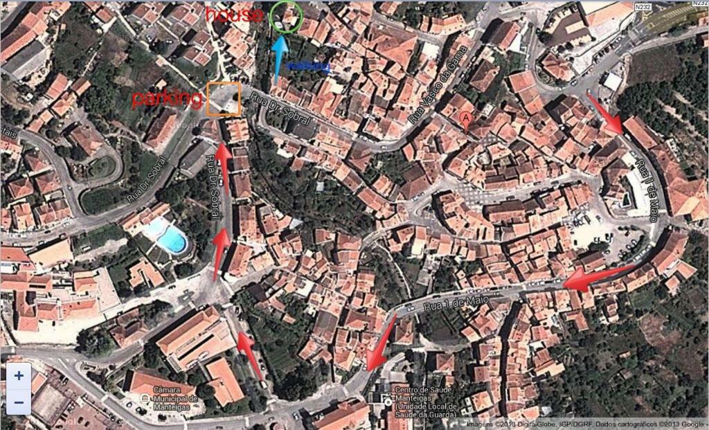 Casinha A Beira Ribeirio Villa Manteigas Dış mekan fotoğraf